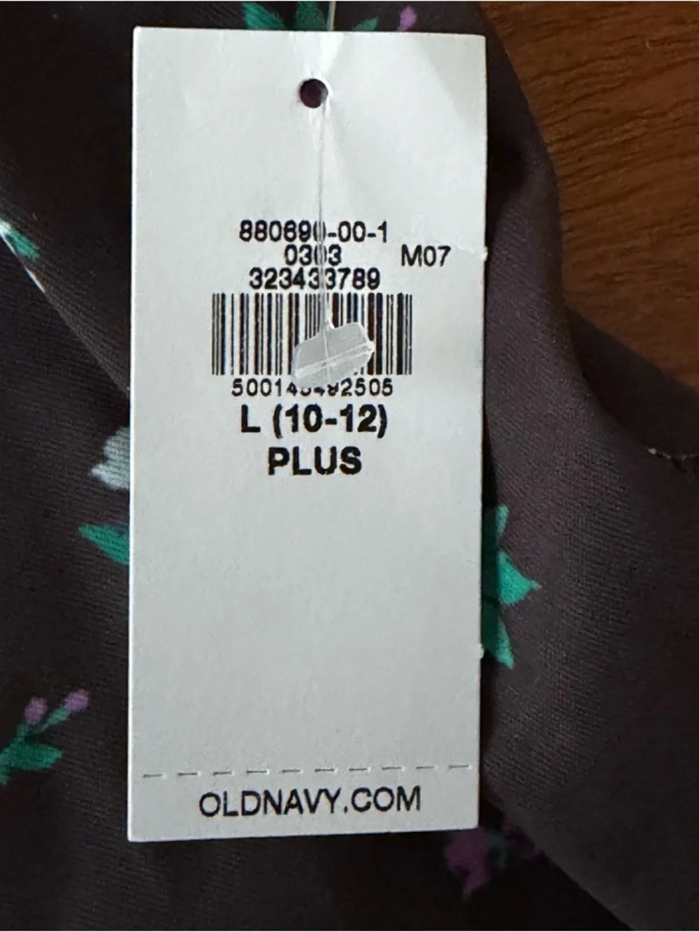 NEW‎ Girls Plus Old Navy Black Floral High-Waisted PowerSoft Skort 10-12 - NWT